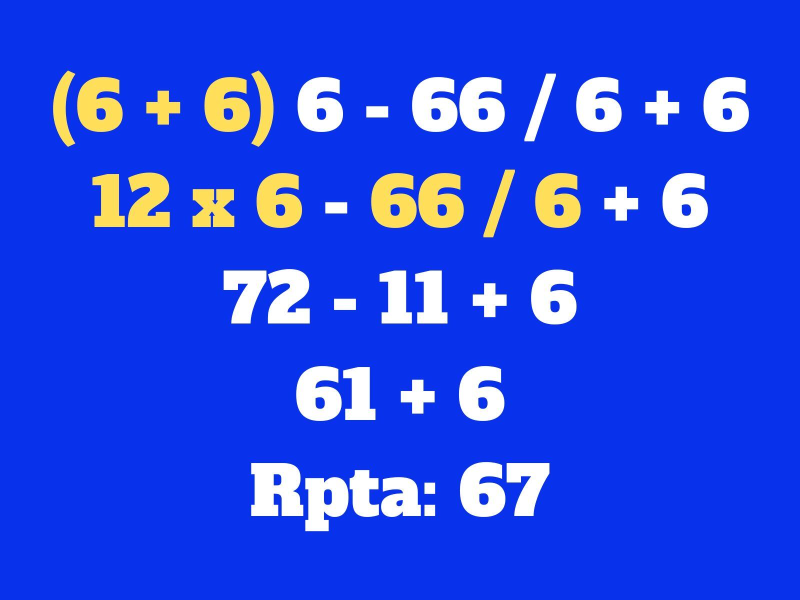Reto matemático: Estos juegos numéricos son capaces de activar inmediatamente tu razonamiento. (Creación: Mag)