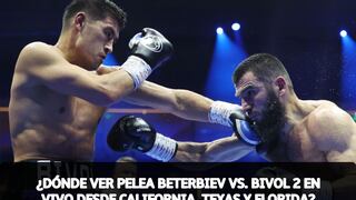 ¿Dónde ver la pelea Artur Beterbiev vs Dmitry Bivol 2 en California, Florida y Texas?