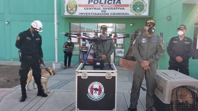 Tacna: suman dos canes adiestrados y dron a la búsqueda de soldado