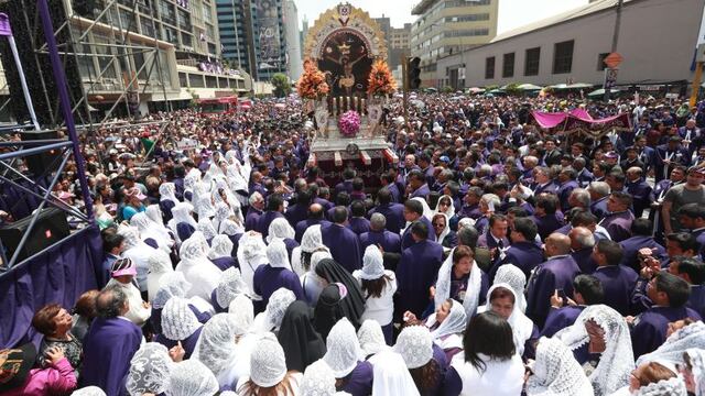 Estos son los desvíos vehiculares por el primer recorrido del Señor de los Milagros