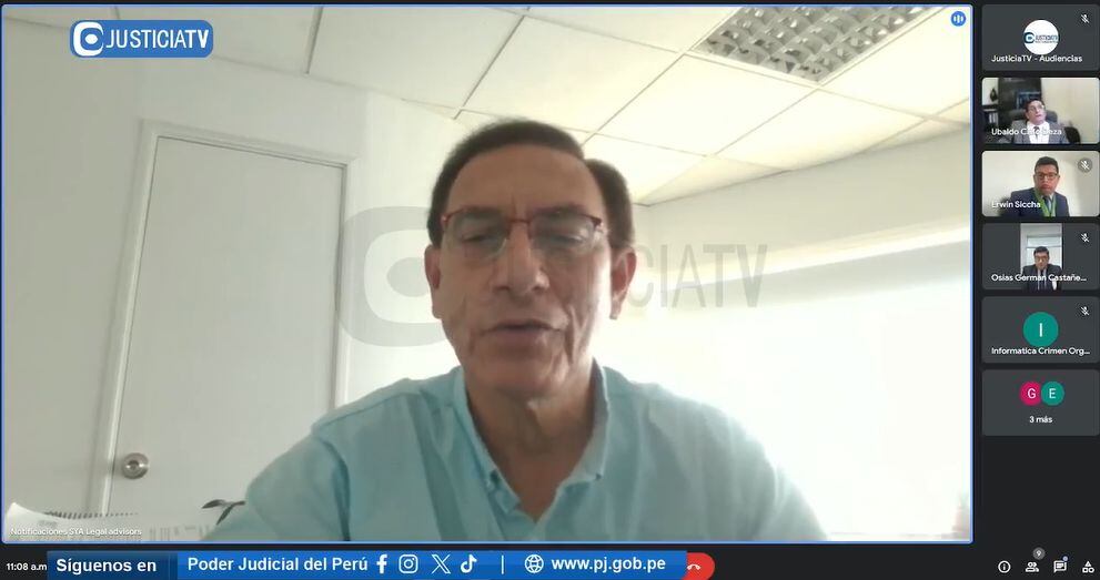 Martín Vizcarra podrá viajar a Moquegua a fines de diciembre. (Justicia TV)