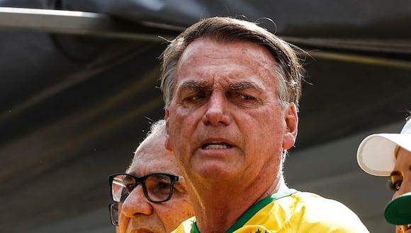 Expresidente Jair Bolsonaro es internado en Brasil por una infección cutánea. (Foto de Sebastiao Moreira / EFE)