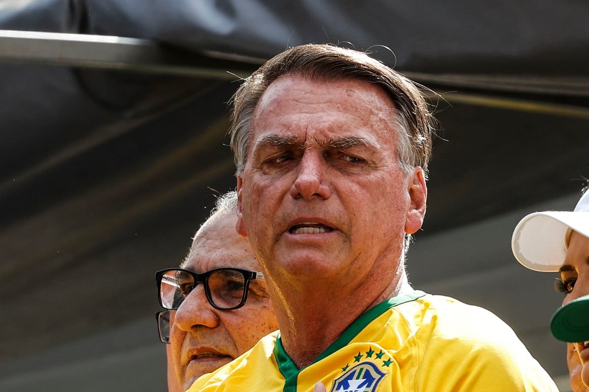 Expresidente Jair Bolsonaro es internado en Brasil por una infección cutánea. (Foto de Sebastiao Moreira / EFE)