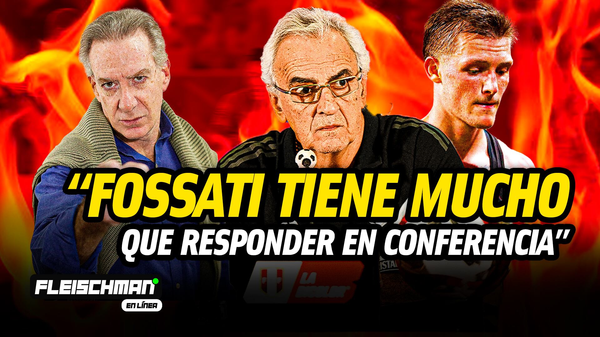 “Esperamos le formulen preguntas pertinentes y no de relacionistas públicos”: Eddie Fleischman y el análisis de lo que debe responder Fossati este lunes en conferencia.