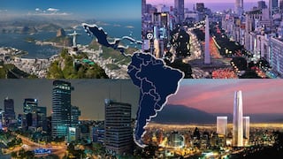 Las 10 ciudades latinoamericanas que tienen el costo de vida más alto en lo que va del  2024