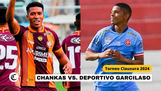 Chankas vence 1 - 0 a Deportivo Garcilaso la Liga 1: Sigue el Torneo Clausura 2024