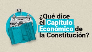 ¿Qué dice el Capítulo Económico de la Constitución?