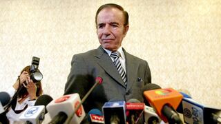 Gobiernos y políticos latinoamericanos honran al expresidente argentino Carlos Menem