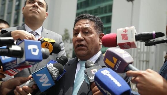 Esdras Medina renunció hace poco menos de un mes a la bancada de Somos Perú. (Foto: El Comercio)