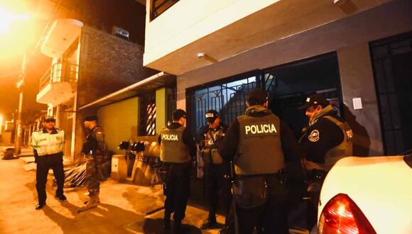 Se detuvieron un total 24 personas en este operativo, que contó con la participación de más de 3000 agentes policiales y 60 fiscales. Foto: César Grados/@photo.gec