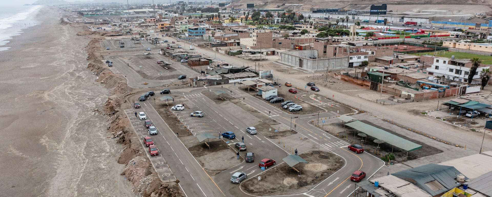 Las réplicas de Conchán: copian el circuito del Touring y ocupan la playa para clases sin autorización