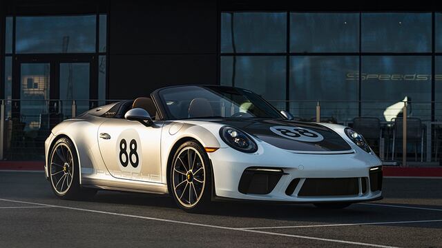 Porsche 911 Speedster especial será subastado para luchar contra el coronavirus | FOTOS