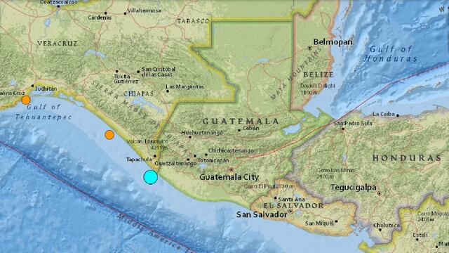 Terremoto de magnitud 6,5 en Guatemala provoca algunos daños sin causar víctimas