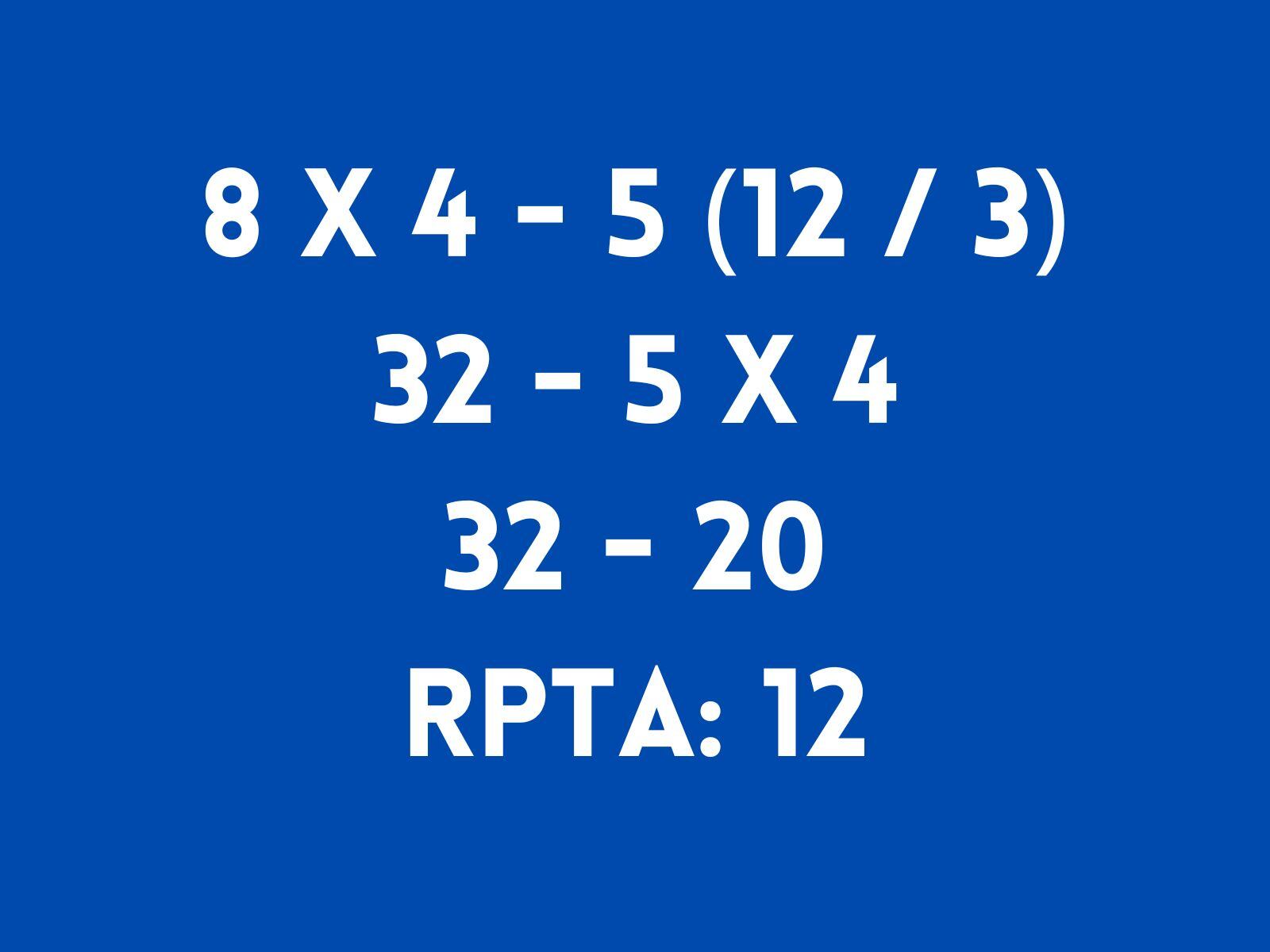 Reto matemático: ¿Fuiste capaz de acertar con la respuesta de este problema numérico? (Creación: Mag)