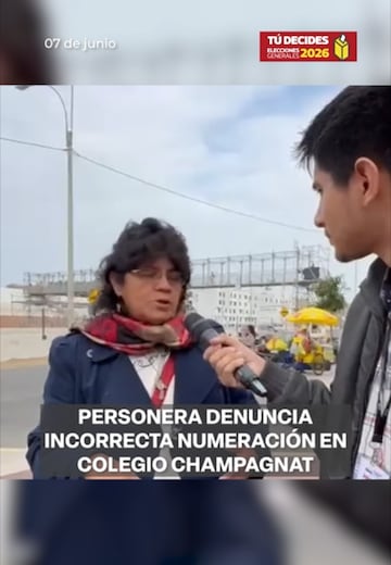 Elecciones 2026: Personera denuncia incorrecta numeración en colegio Champagnat Elecciones 2026: Personera denuncia incorrecta numeración en colegio Champagnat