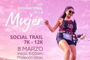 Running: por el Día de la Mujer, se parte del Social Trail by Crema Runners