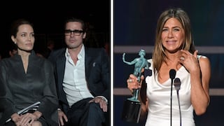 Angelina Jolie estaría molesta con Brad Pitt por su acercamiento a Jennifer Aniston 