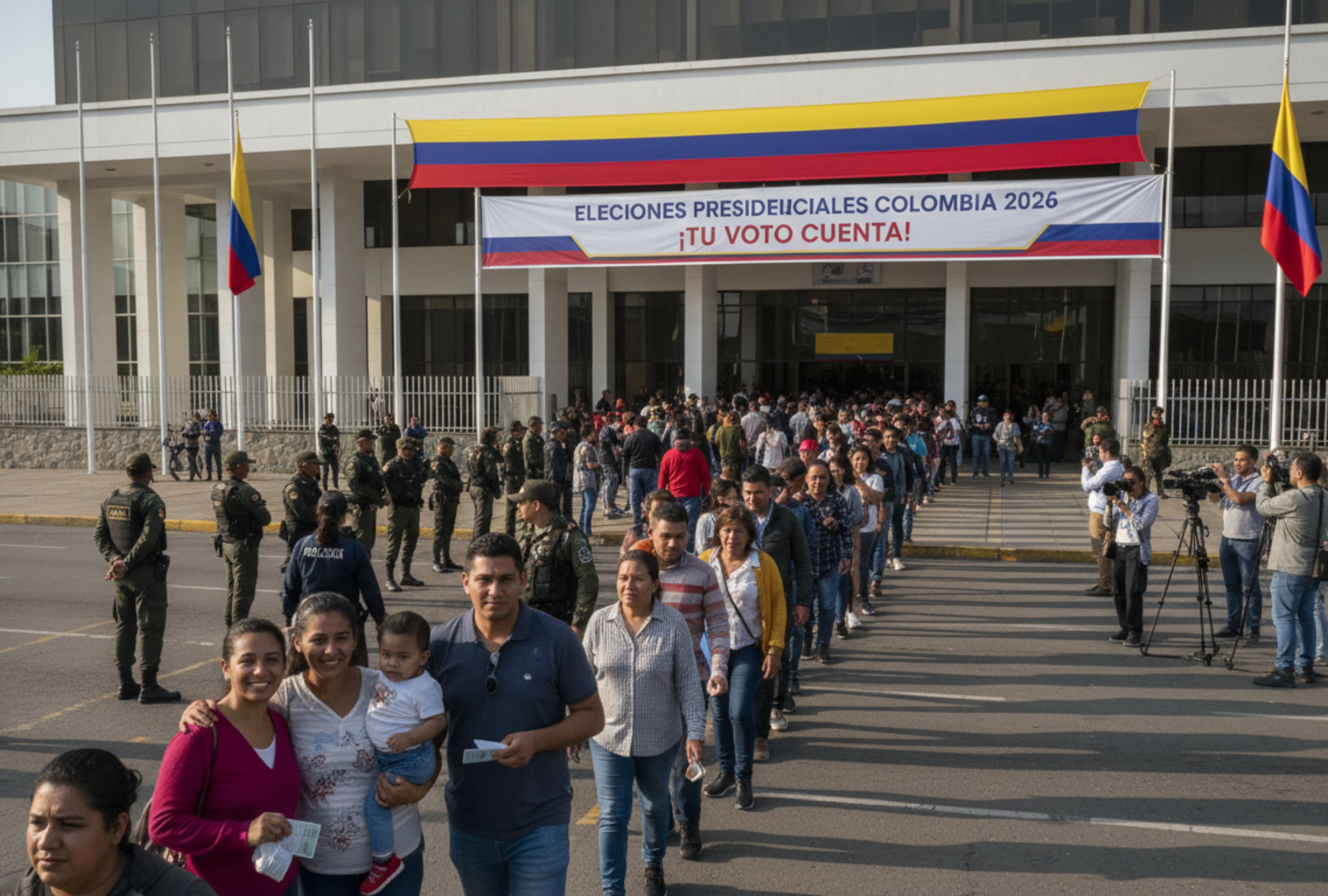 ▼ ¿A qué hora se empieza a votar en las elecciones en Colombia 2026 hoy, 31 de mayo?