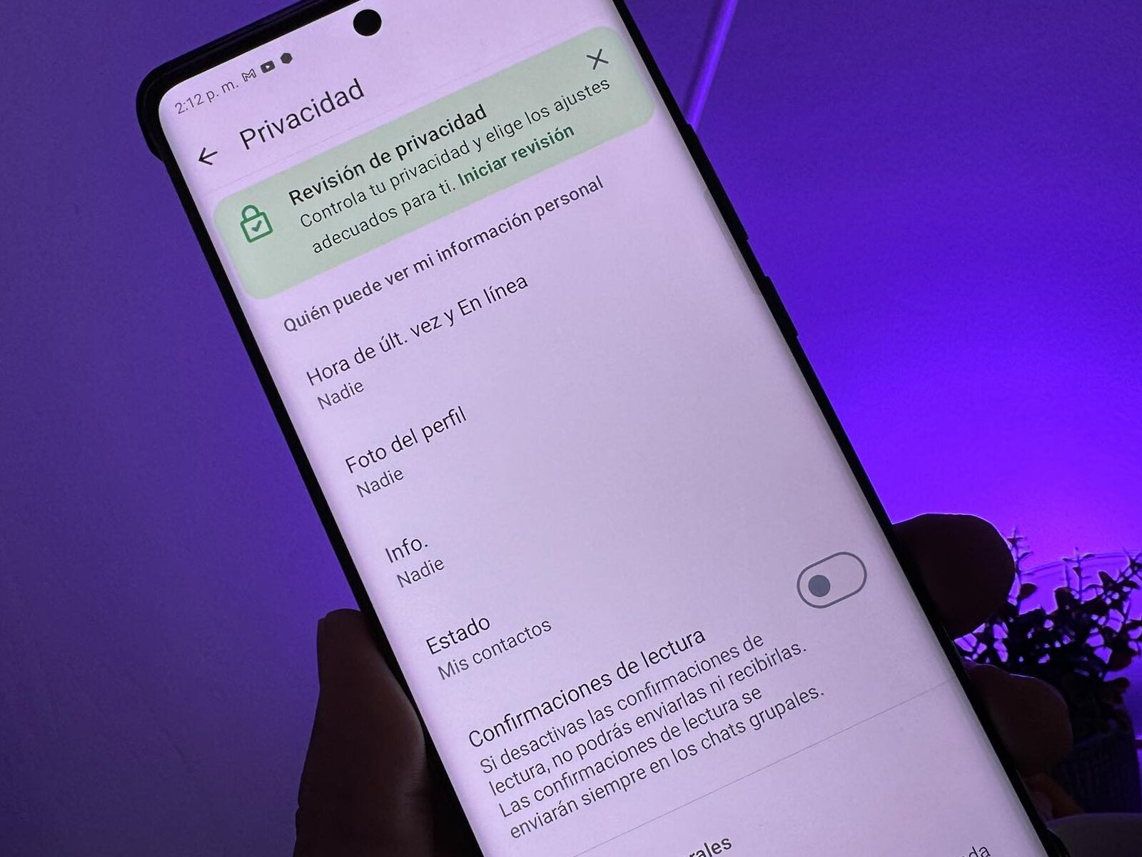 WHATSAPP | Asegúrate de haber configurado bien la seguridad de tus chats. (Foto: Depor - Rommel Yupanqui)