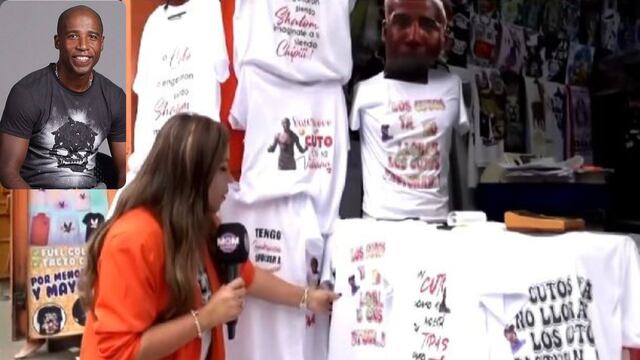 Cuto Guadalupe: Venden camisetas con divertidas frases alusivas al exfutbolista