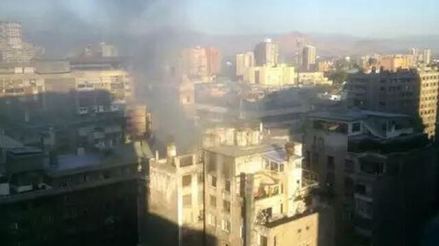 Peruano muere en un incendio en Santiago de Chile