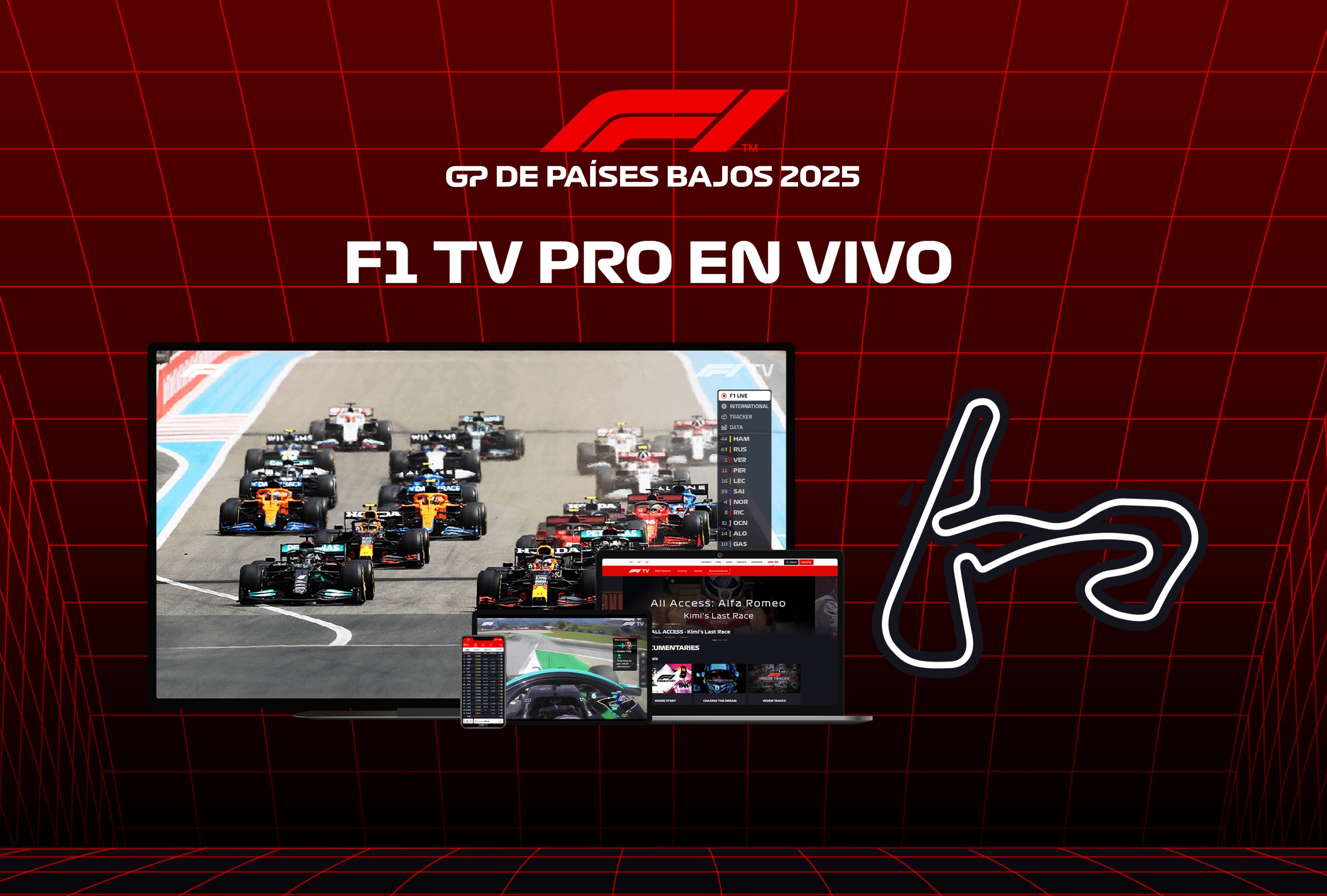 Fanáticos de la Fórmula 1 siguen EN VIVO la carrera del GP de Países Bajos 2025 a través de F1 TV y streaming online en USA, disfrutando cada vuelta desde sus dispositivos. | Crédito: formula1.com / Composición Mag