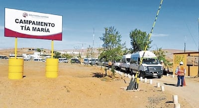 Southern Copper: Tía María comenzará a producir cobre en el 2027
