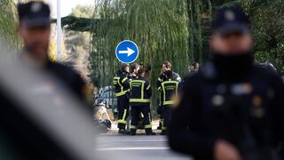 La Embajada de Ucrania en Madrid recibió paquete ensangrentado