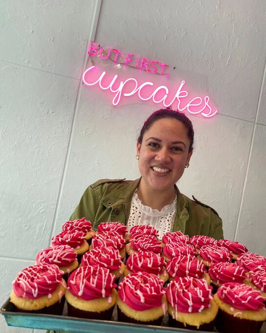 Antes de ser Miss Cupcakes, Paloma Casanave fue Miss Paloma en una escuela de Educación Inicial.