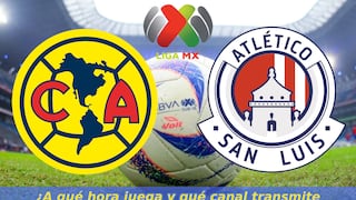 ¿En qué canal transmiten América vs. Atlético de San Luis por la Liga MX 2026?