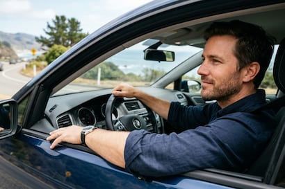 La psicología dice que las personas que manejan con el brazo afuera del auto no solo están relajadas, sino que tienen sensación de control