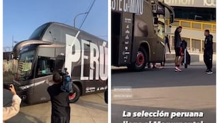 La selección peruana llegó al Estadio Monumental para entrenar previo al amistoso ante Paraguay | VIDEO