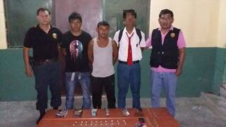 Piura: Capturan a sujetos que vendían droga frente a colegio