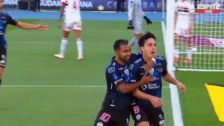 Golazo: Lorenzo Faravelli termina gran acción para el 2-0 del Independiente del Valle sobre Sao Paulo | VIDEO