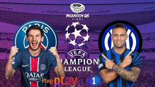 RTVE Play y La 1 televisaron el PSG 5-0 Inter por final de Champions League 2025