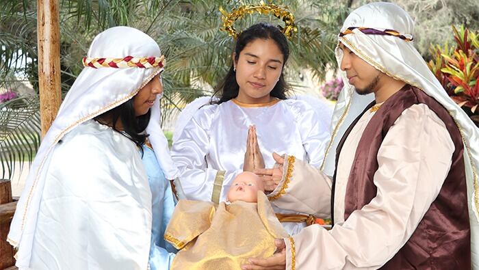 El 25 de diciembre, a mediodía, se llevará a cabo la escenificación en vivo del nacimiento.