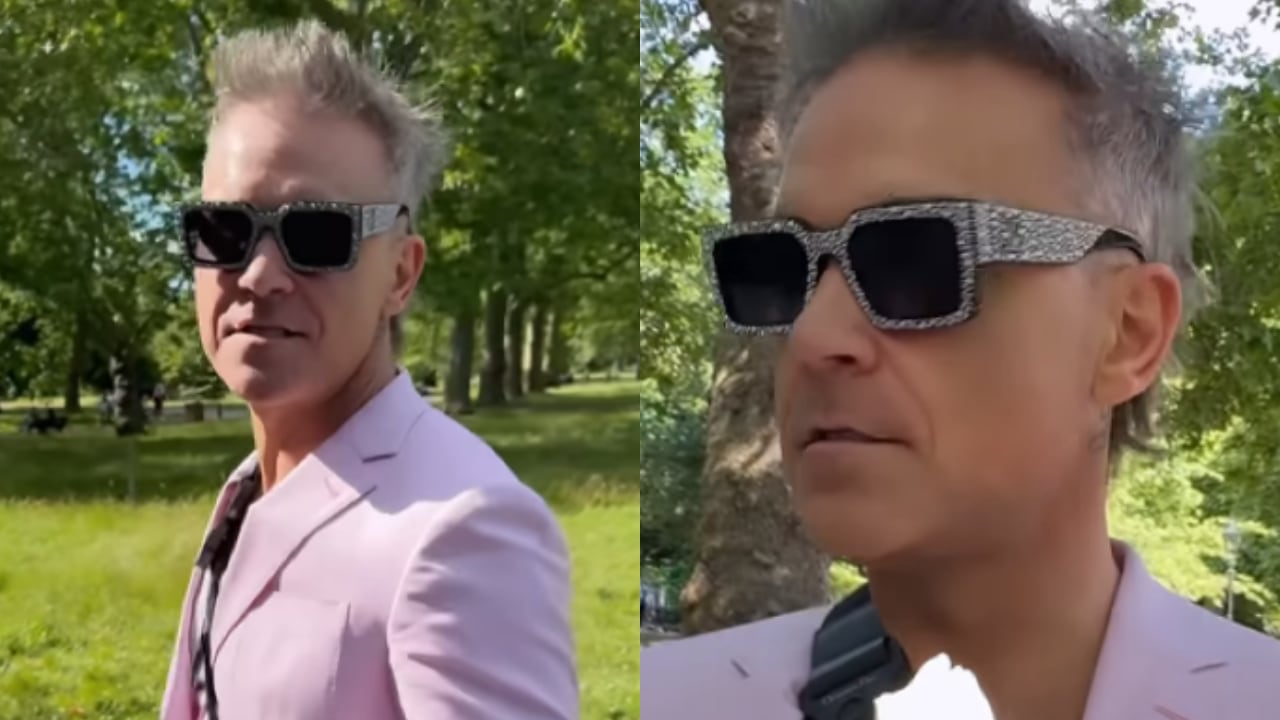 Robbie Williams pasó desapercibido en Londres y exclama: "Necesito que me reconozcan" | Foto: Instagram