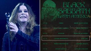 Concierto de Black Sabbath en Lima se realizará en el Estadio Monumental