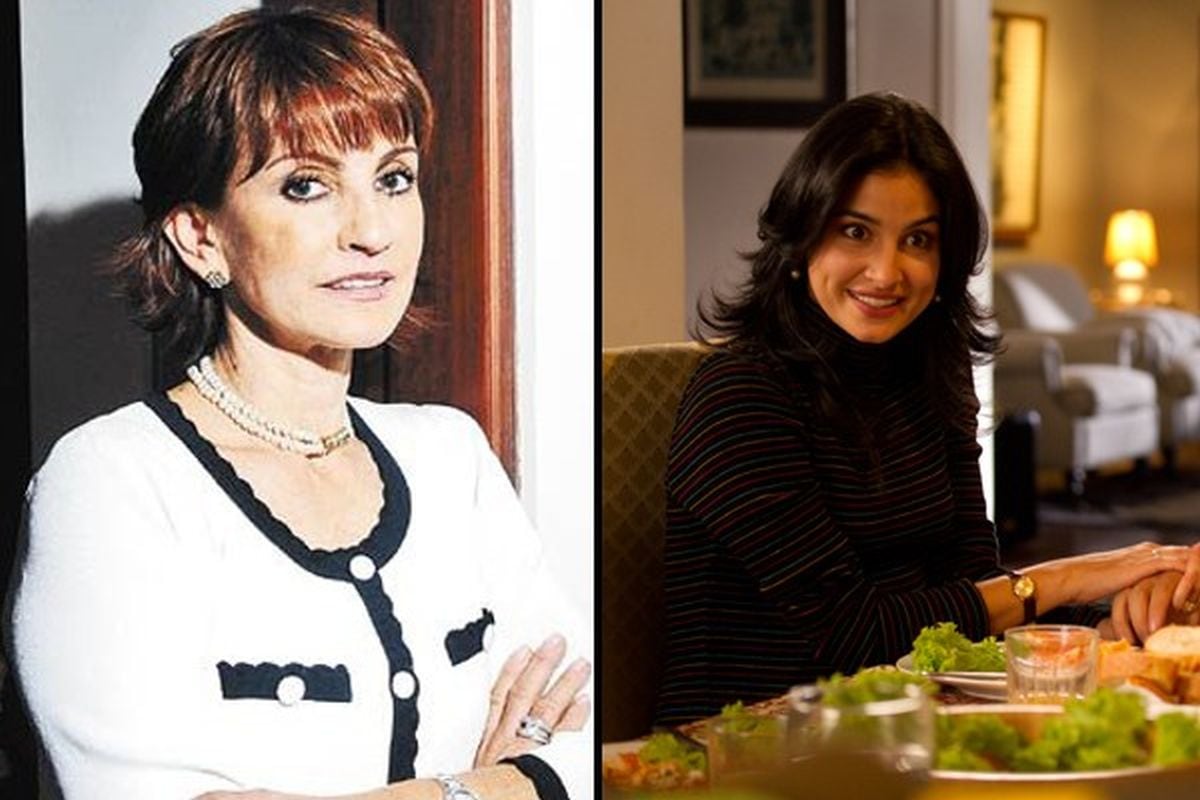 DIANA HOYOS COMO NANCY RESTREPO DE LARA (Foto: Pinterest)