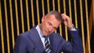 Shevchenko se emociona al hablar de la guerra en Ucrania | VIDEO