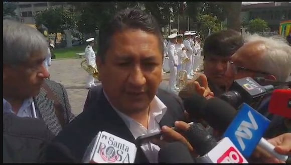 Vladimir Cerrón dijo que Perú Libre insistirá en la asamblea constituyente. (Difusión)