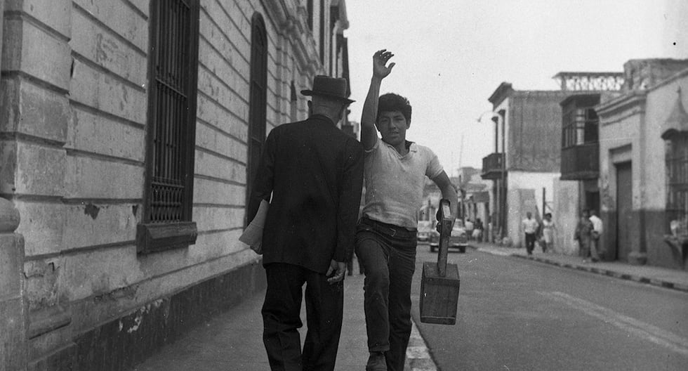 Lima, 31 de diciembre de 1965.  Una imagen producida para graficar aquel año nuevo de 1966 que se avecinaba. (Foto: GEC Archivo Histórico).