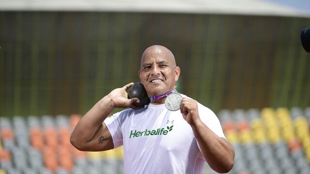 Carlos Felipa logró la medalla de plata en lanzamiento de bala en el Abierto Warrior Athletes