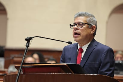 Luis Galarreta responde críticas de Rafael López Aliaga: “Su opinión no corresponde a la realidad”