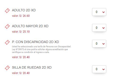 Preventa D-Day The Movie en Cinemark Perú | Foto. captura cinemark