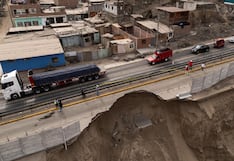La historia detrás del gran forado en Av. Gambetta: vehículos a punto de caer al abismo