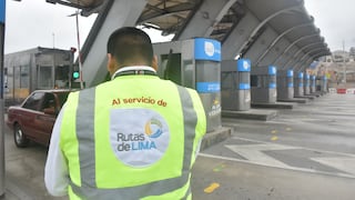 Rutas de Lima subirá el precio de sus peajes a S/7,50