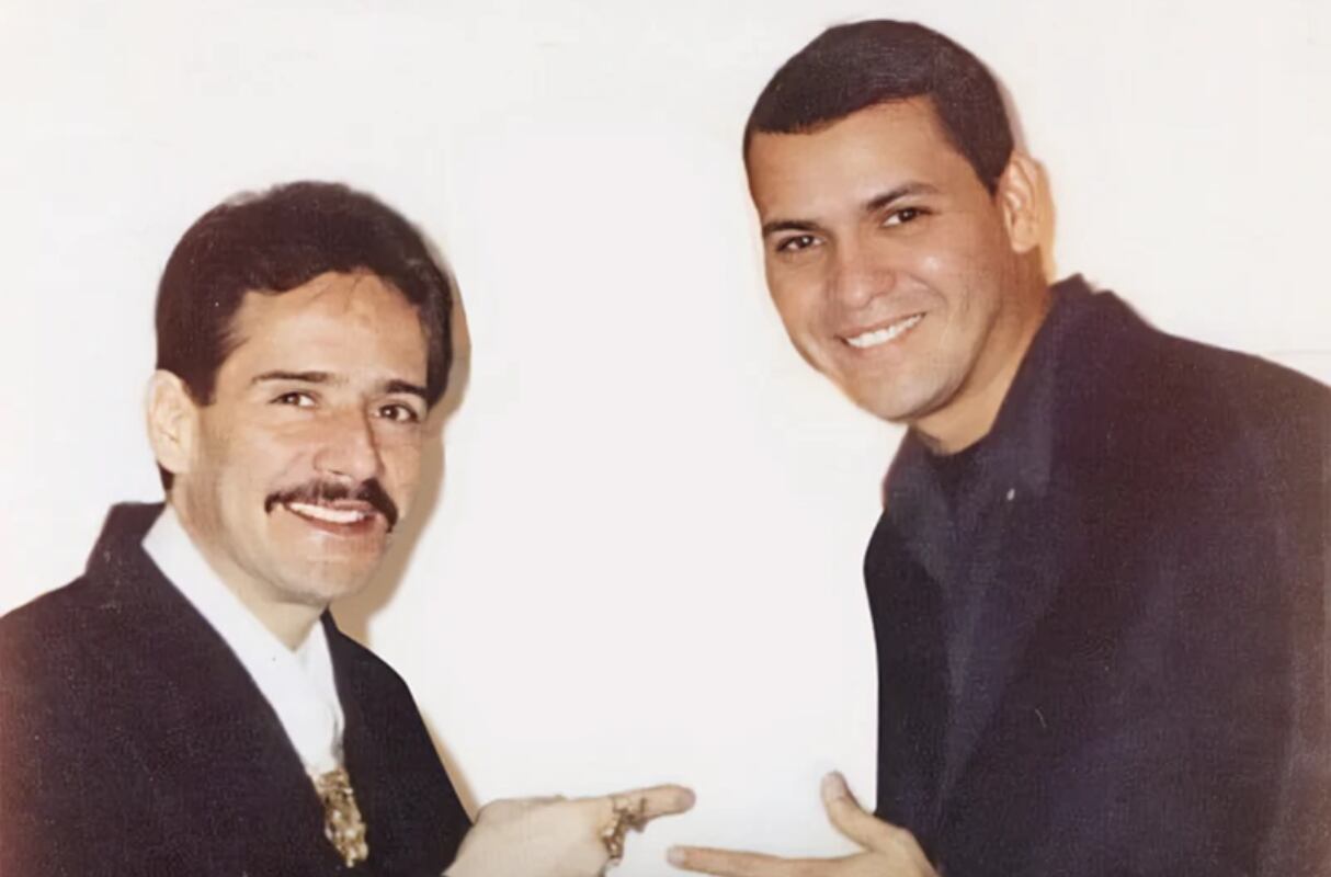 Victor Manuelle logra cantar con Frankie Ruiz gracias a la tecnología. (Foto: Instagram)