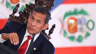Humala pide a partidos unir criterios sobre reforma electoral