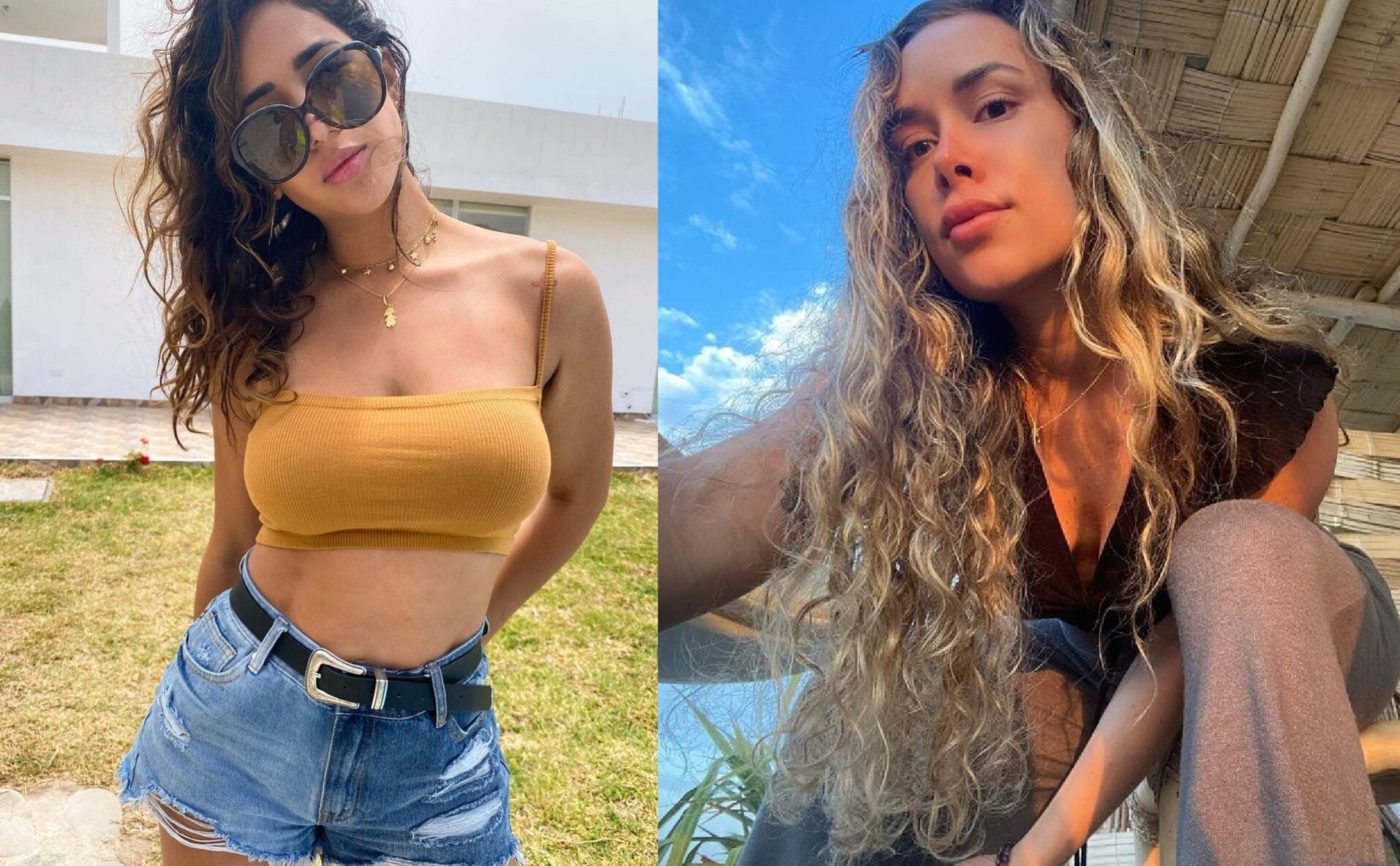 Ale Venturo aseguró que no está "compitiendo" con nadie y solo vive su amor con Rodrigo Cuba. (Foto: Instagram @melissapareds / @aleventuro)